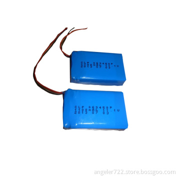 Lithium 11.1V 1100mAh li polymer battery-rechargeable battery mid battery